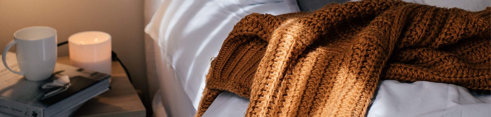 Koselig hjem med pless i sengen