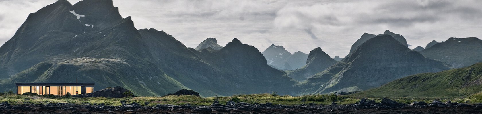 Jøtul vedovn i norsk natur