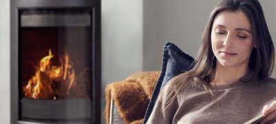 Jøtul F 373 Advance dame foran peis