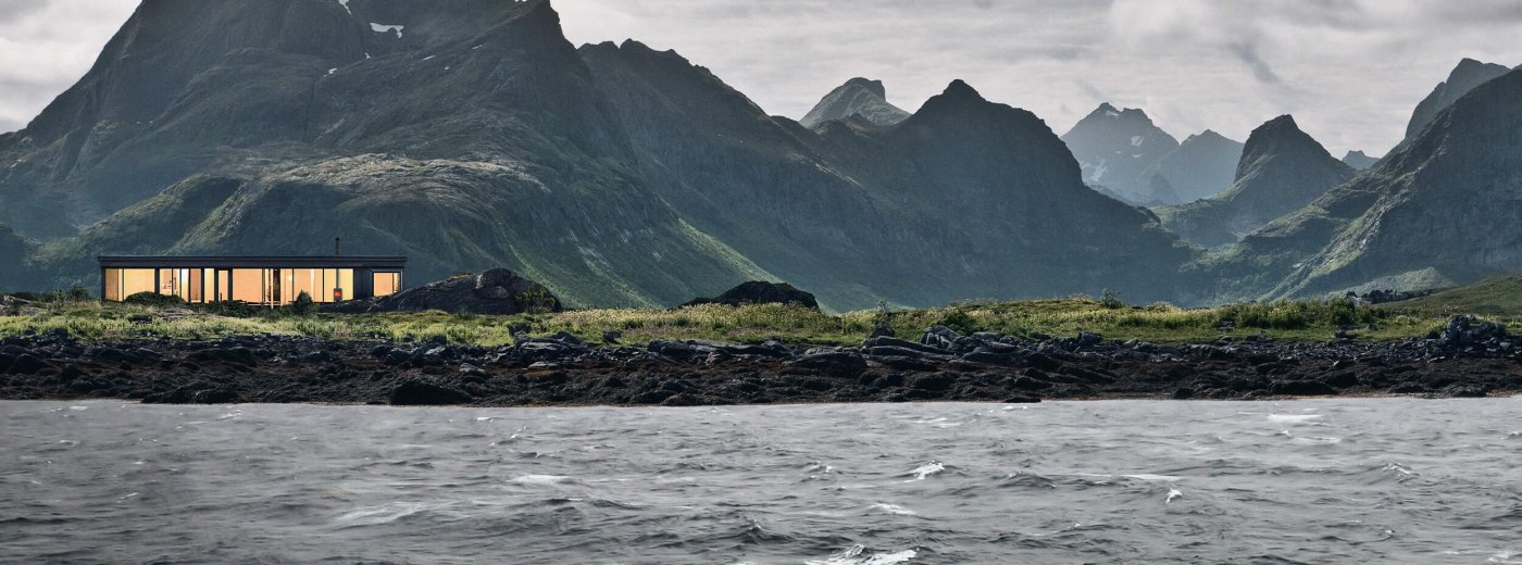Jøtul vedovn i norsk natur