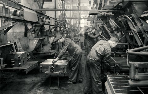 Jøtul fabrikk arbeidere